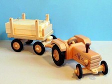 Holzspielzeug Holztraktor ohne