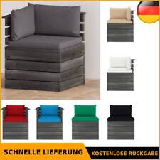 Kiefer Garten Mittelsofa mit Kissen Sofa Sofa-Eckteil Palettensofa mit Kissen