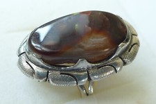 Ring 925 Silber Feuer Opal