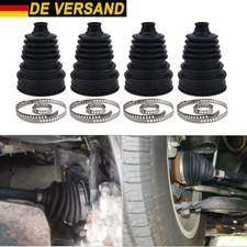 4X Silikon Achsmanschette Faltenbalg Universal Faltenbalgsatz Antriebswelle PKW