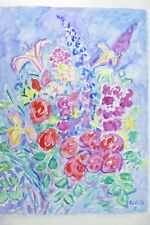 Wilhelm Klußmann Aquarell