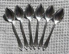 6  BSF Friederike Kaffeelöffel  Silber