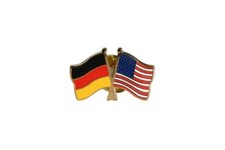 Deutschland - USA Flaggen Pin