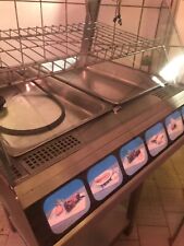 Heiße Theke  2xGN mit Korb 230 V. mit Edelstahltisch MBM