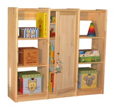 Regal Regalsystem Bücherregal Holz Kiefer massiv natur flexibel & erweiterbar