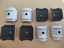 100 Kalotten Aluminium Sinus