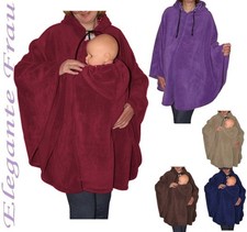 3in1 Trageponcho Umstandsponcho Tragemantel Umstandsjacke Tragejacke Babytrage