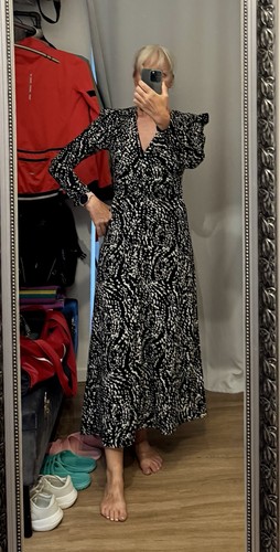 Maxi printkleid mit - maxi-printkleid,