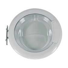 Tür komplett Bullauge weiß