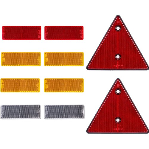 Anhänger reflektor set - reflektor, 2x