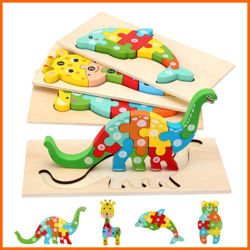 Holzpuzzle tiere - holzpuzzle,