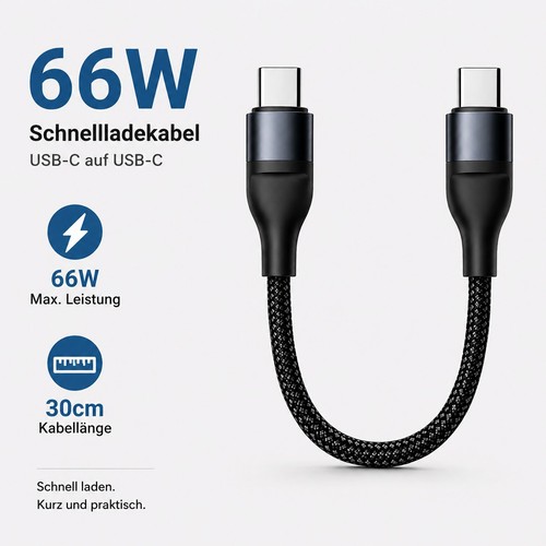 Usb auf kabel - usb-c, 66w