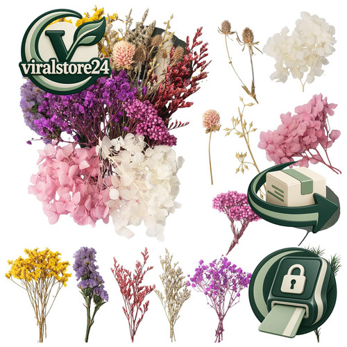 Trockenblumen set klein - set,