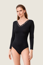 Damen body mit - body, spitze