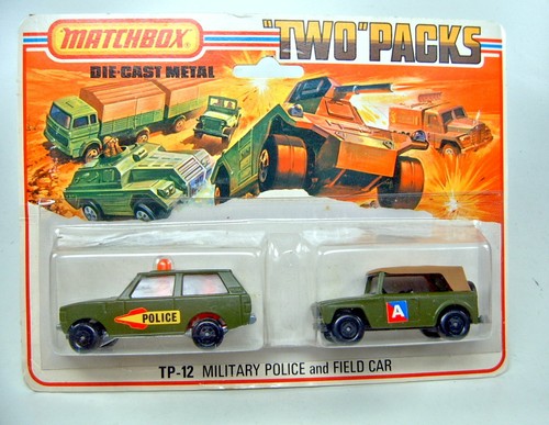 Matchbox tp12 military police - matchbox,