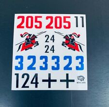 Heng Long Taigen Torro King Tiger 1/16 RC Panzer Heng Long Aufkleber Aufkleber UK