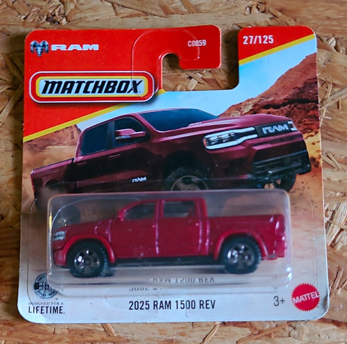 Matchbox 2025 ram 1500 rev - matchbox,