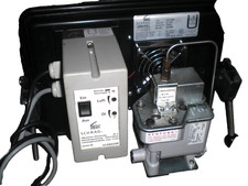 Schrag Ölbrenner gereinigt