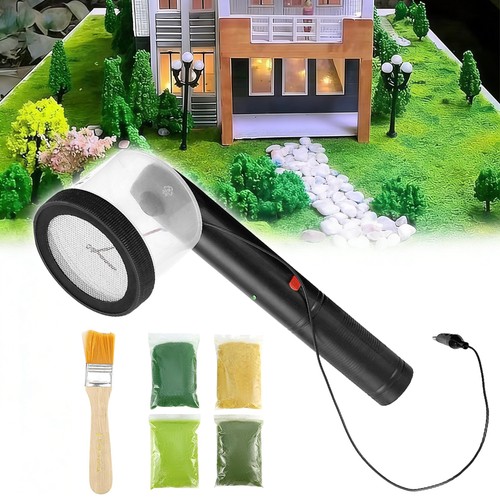 Mini static grass - static, beflockung