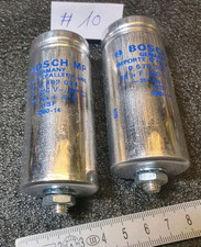 2x BOSCH MP KONDENSATOREN 250 V  16 μF  NOS NEW