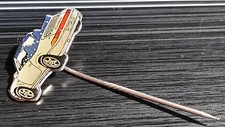 Porsche Anstecknadel 911 Cabrio silber 25x13mm ORIGINAL