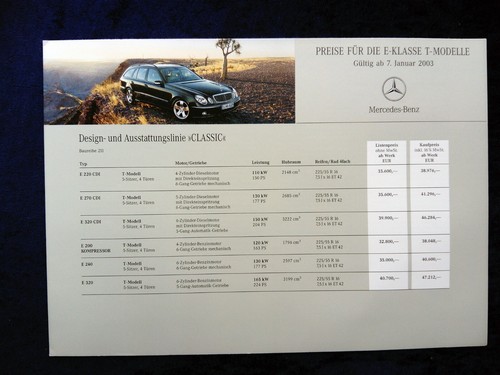 Mercedes klasse w 211 - mercedes,
