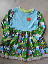 leichtes Jersey-Dreh Kleid Gr