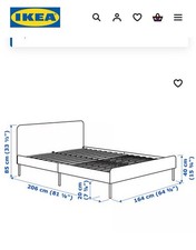 Modernes Doppelbett 164x206 cm