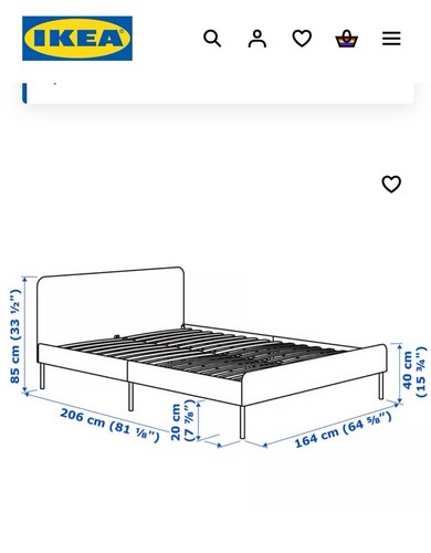 Modernes doppelbett 164x206 - doppelbett,