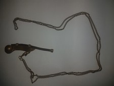 Bootsmannspfeife ,Seemannspfeife mit langer Kette Messing