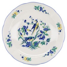 Salatteller mit Fahne Villeroy & Boch Phoenix blau Malva