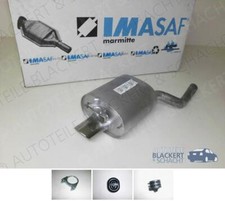 IMASAF ESD Auspuff Endtopf + Anbauteile für Mercedes SLK 200 + 200K +230K (R170)