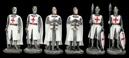 Ritterfiguren 6er set - ritterfiguren,