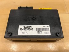 Peugeot 206 CC Verdecksteuergerät Steuergerät Verdeck TEXTON 9644337080 von 2004