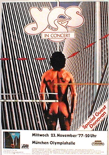 Yes rares konzertplakat - rares,