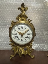 Bronze Tischuhr BERTON a Paris