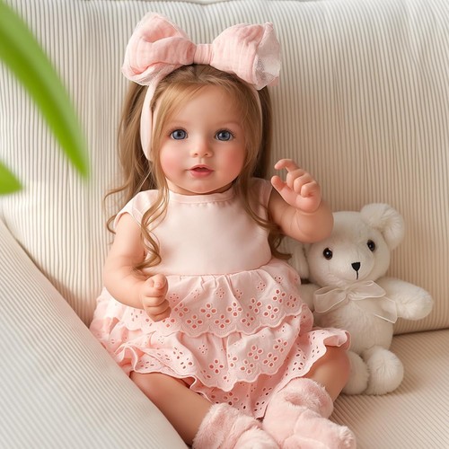 Reborn baby girl puppe - girl,