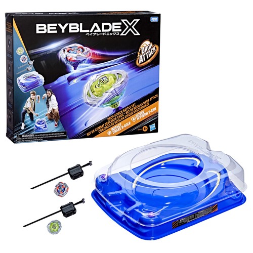 Beyblade drop attack - x,