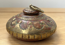 Antike runde Opium Tabakdose