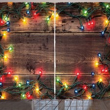 Weihnachten Rustikale Gardine