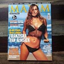 ♡ Maxim 12/2002, Franziska v
