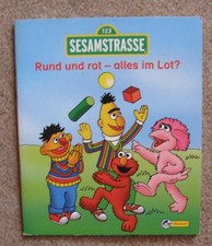 SESAMSTRASSE RUND UND ROT - ALLES IM LOT ? 1 x Mini Buch Nelson  Pixi Buch