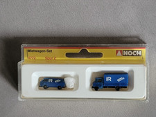 Modelleisenbahn 2x Fahrzeuge Mietwagen Fa. Noch 4772 Spur Z 1:220 Neu