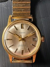 Herrenarmbanduhr Anker 25 Jewels automatic 70 er Jahre