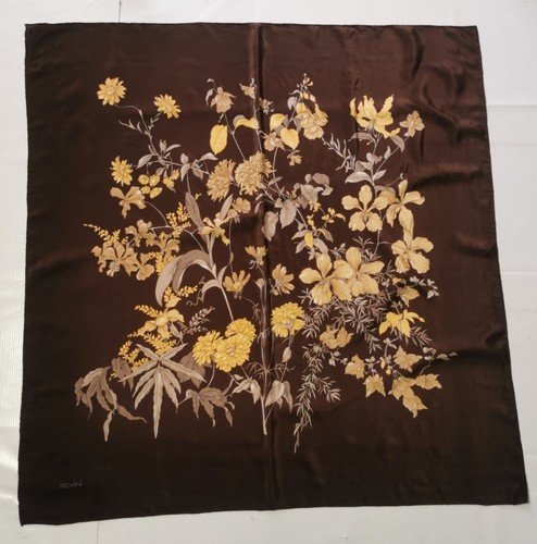 Sevini seidentuch vtg silk - sevini,
