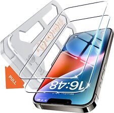 2X 6D Echt Schutzglas für iPhone 16e Displayschutz Panzerfolie EASY INSTALL 9H