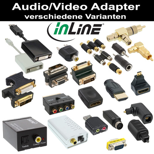 Inline video adapter versch - inline,