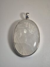 Anhänger Regenbogenmondstein 23 Gramm  925 Silber Unikat 168