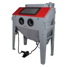 Holzmann Sandstrahlkabine Sandstrahlanlage 420 Liter mit Sichtfenster SK420 230V