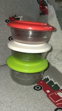 Tupperware 3 tlg Tafelperle 2x  275 ml. 1x 450 ml.  mit Deckel